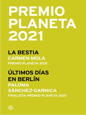 cover image of Premio Planeta 2021